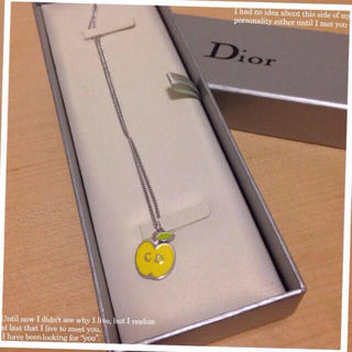 クリスチャンディオール(Christian Dior)のDior りんごネックレス(ネックレス)