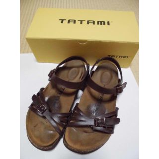 ビルケンシュトック(BIRKENSTOCK)のタタミ ビルケンシュトック 　TATAMI イグアス　幅広　３７(サンダル)