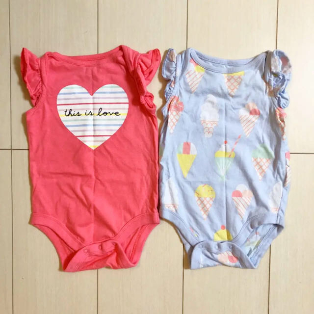 babyGAP(ベビーギャップ)のギャップ ベビー まとめ売り キッズ/ベビー/マタニティのベビー服(~85cm)(ロンパース)の商品写真