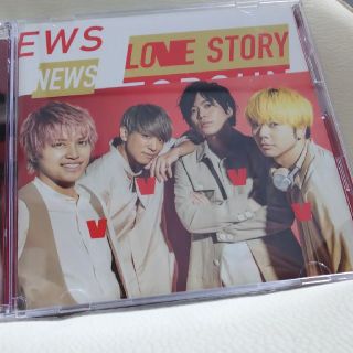 ニュース(NEWS)のNEWS トップガン初回限定 Love Story盤(ポップス/ロック(邦楽))