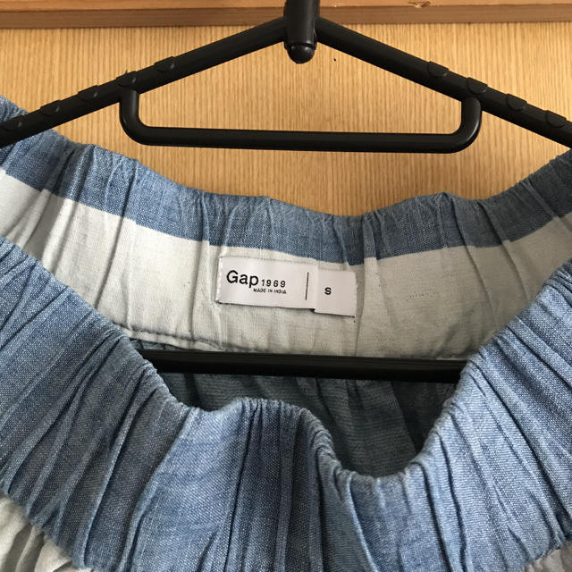 GAP Kids(ギャップキッズ)のボーダースカート キッズ/ベビー/マタニティのキッズ服女の子用(90cm~)(スカート)の商品写真