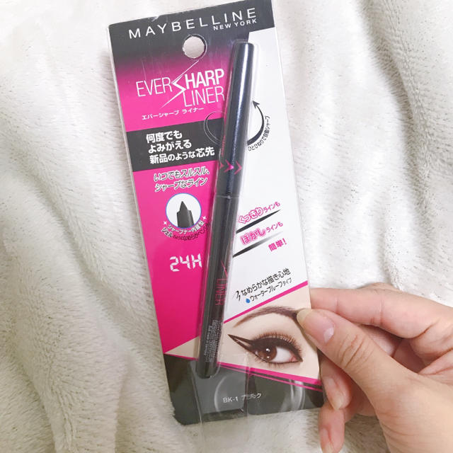 MAYBELLINE(メイベリン)の新品❤️未使用 メイベリンエバーシャープライナー コスメ/美容のベースメイク/化粧品(アイライナー)の商品写真