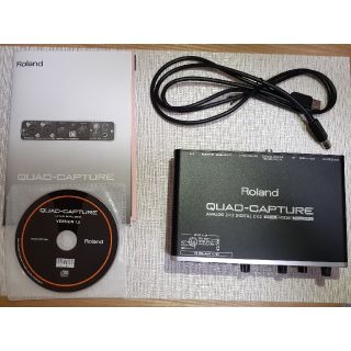 ローランド(Roland)のジュンさま専用　Roland QUAD-CAPTURE UA-55 (オーディオインターフェイス)