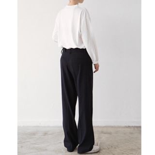 ディーホリック(dholic)のnavy loose trousers with thin belt(カジュアルパンツ)