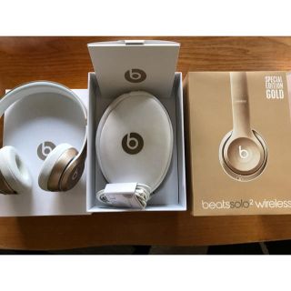 ビーツバイドクタードレ(Beats by Dr Dre)のbeats solo2 wireless ブルートゥース ヘッドホン(ヘッドフォン/イヤフォン)