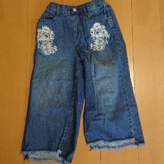 ジーユー(GU)の刺繍デザイン ズボン(パンツ/スパッツ)