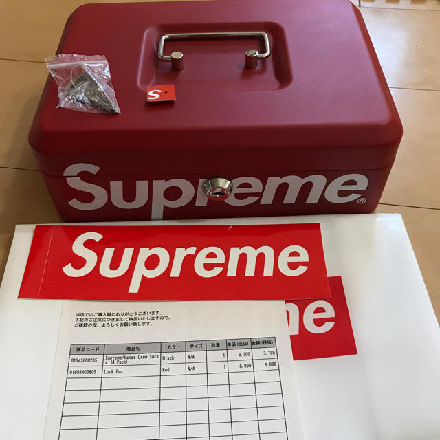 Supreme(シュプリーム)のsupreme lock box インテリア/住まい/日用品のインテリア小物(小物入れ)の商品写真