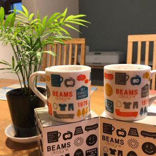 ビームス(BEAMS)の非売品♡BEAMS マグカップ 2つセット(グラス/カップ)