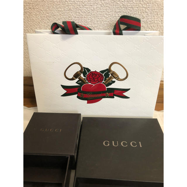 Gucci(グッチ)のGUCCI 空箱 ショップ袋 アクセサリーケース レディースのバッグ(ショップ袋)の商品写真