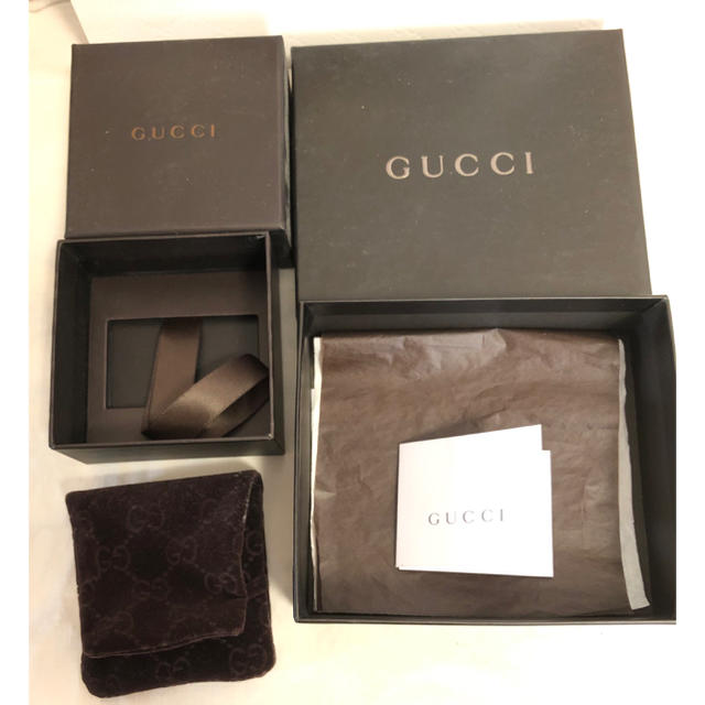 Gucci(グッチ)のGUCCI 空箱 ショップ袋 アクセサリーケース レディースのバッグ(ショップ袋)の商品写真