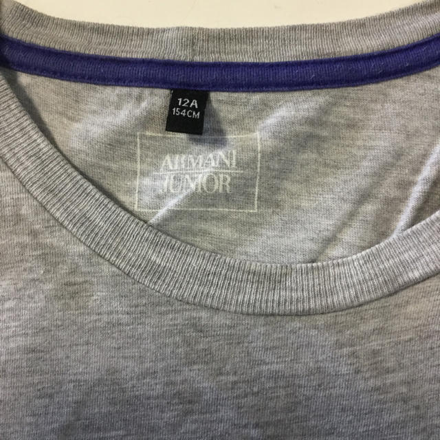 ARMANI JUNIOR(アルマーニ ジュニア)のアルマーニジュニア Tシャツ 12A 140 キッズ/ベビー/マタニティのキッズ服男の子用(90cm~)(Tシャツ/カットソー)の商品写真