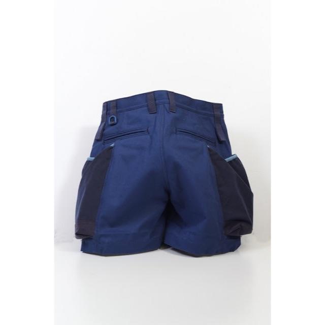 TROVE(トローヴ)のtrove × 岡部文彦 BIG POCKET SHORTS 第３弾 NAVY メンズのパンツ(ショートパンツ)の商品写真