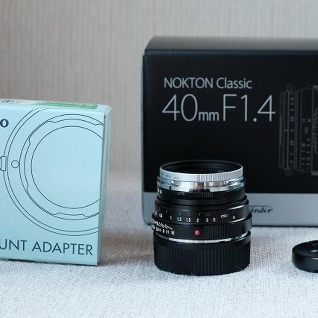 フォクトレンダー NOKTON classic 40mm F1.4 SC VM　 スマホ/家電/カメラのカメラ(レンズ(単焦点))の商品写真