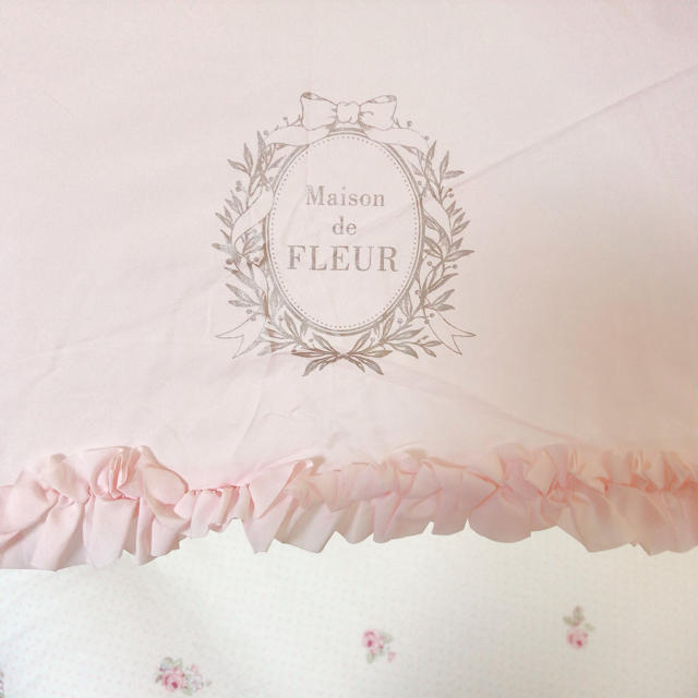 Maison de FLEUR(メゾンドフルール)のメゾンドフルール🎀折りたたみ日傘 ピンク レディースのファッション小物(傘)の商品写真
