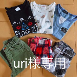 ブリーズ(BREEZE)の半袖(110)半ズボン(110)6枚セット(Tシャツ/カットソー)