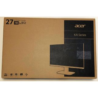 エイサー(Acer)のacer(エーサー)モニター 27インチ KA270H Abmidx VAパネル(ディスプレイ)