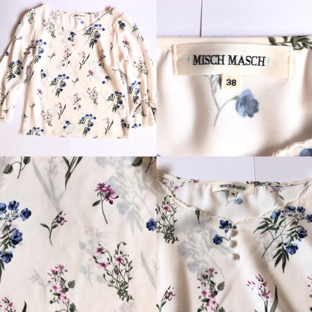 MISCH MASCH(ミッシュマッシュ)のミッシュマッシュ 花柄 ブラウス レディースのトップス(シャツ/ブラウス(長袖/七分))の商品写真