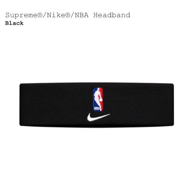 Supreme(シュプリーム)のSupreme Nike NBA Headband 19ss　黒 メンズのメンズ その他(その他)の商品写真