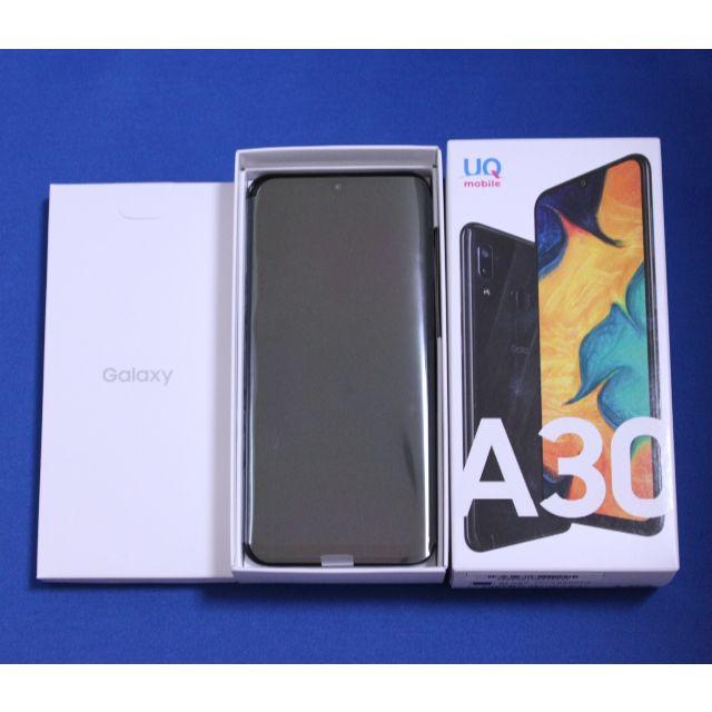 新品 Galaxy A30 黒 SIMﾌﾘｰ U8647 1