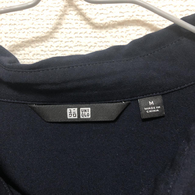 UNIQLO(ユニクロ)のUNIQLO イージーケア レーヨンシャツ レディースのトップス(シャツ/ブラウス(半袖/袖なし))の商品写真