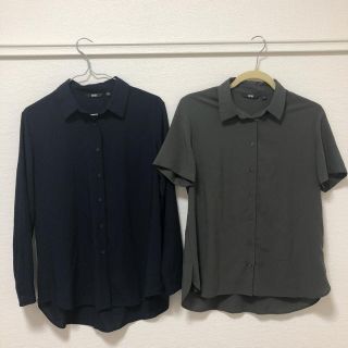 ユニクロ(UNIQLO)のUNIQLO イージーケア レーヨンシャツ(シャツ/ブラウス(半袖/袖なし))