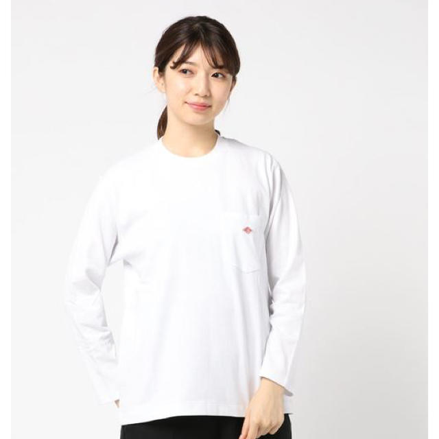 DANTON(ダントン)のDANTON pocket crew neck long Tshirts レディースのトップス(Tシャツ(長袖/七分))の商品写真