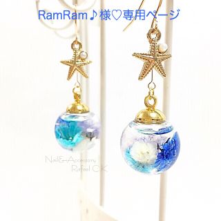 RamRam♪様♡専用ページ(ピアス)