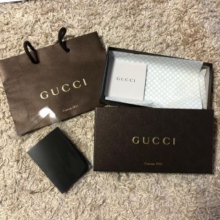 グッチ(Gucci)のGUCCI グッチ 長財布 空箱 ショップ袋 ギフトセット(ショップ袋)