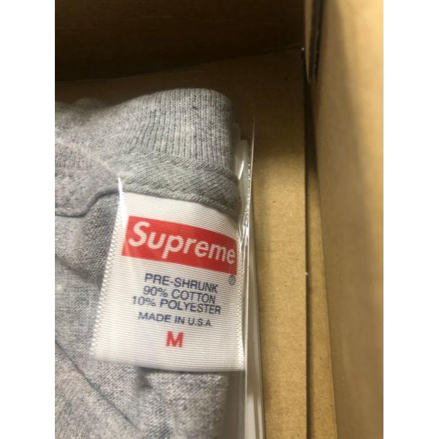 Supreme buju banton tee grey M 19ss