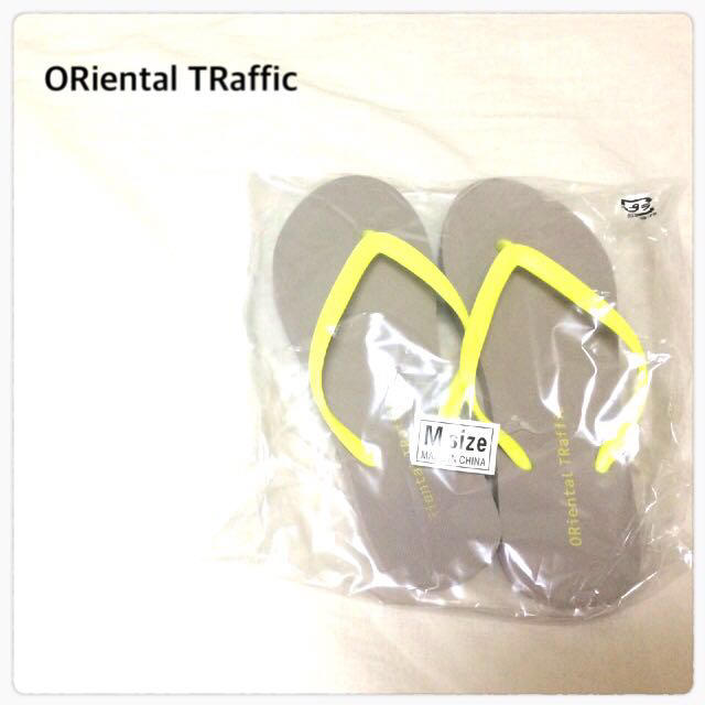 ORiental TRaffic(オリエンタルトラフィック)の▶︎ノベルティ ビーサン レディースの靴/シューズ(その他)の商品写真