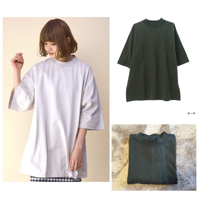 w closet(ダブルクローゼット)のw closet 完売ビッグプルオーバー レディースのトップス(Tシャツ(半袖/袖なし))の商品写真