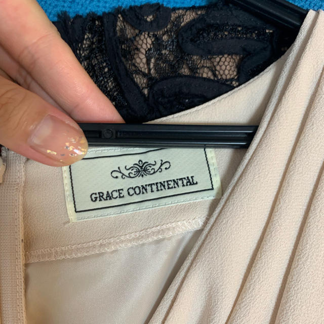 GRACE CONTINENTAL(グレースコンチネンタル)のワンピース（パーティーシーン使用☆美品） レディースのワンピース(ひざ丈ワンピース)の商品写真