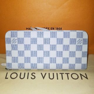 ルイヴィトン(LOUIS VUITTON)の極美品★ルイヴィトンダミエアズールアンソリット(財布)