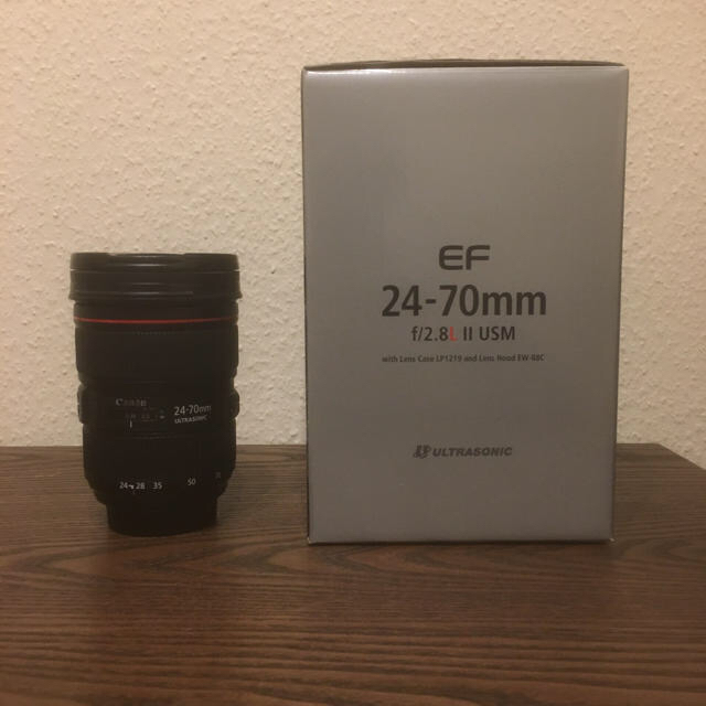 60%OFF】 EF 【24時間限定値下げ】Canon - Canon 24-70mm USM Ⅱ f