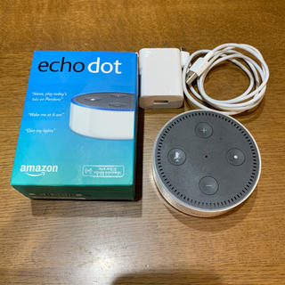 エコー(ECHO)のAmazon Echo Dot (白)(スピーカー)