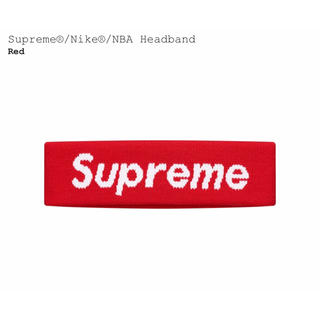 シュプリーム(Supreme)のSupreme NIKE NBA Headband RED(ヘアバンド)