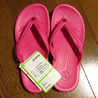 クロックス(crocs)のクロックス ビーチサンダル24CM(ビーチサンダル)