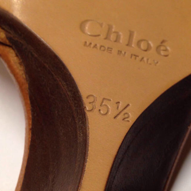 Chloe(クロエ)のクロエストラップサンダル 未使用 レディースの靴/シューズ(サンダル)の商品写真