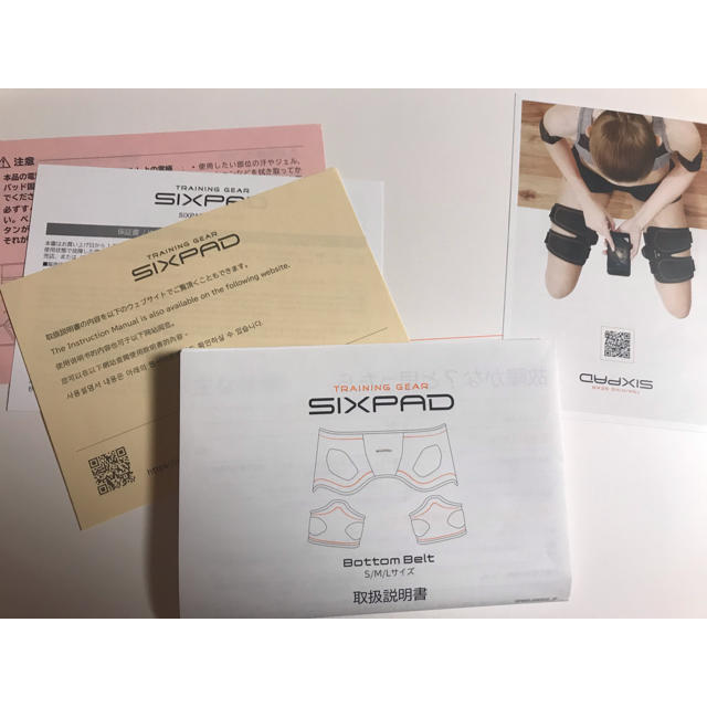 SIXPAD(シックスパッド)のMTG SIXPAD ボトムベルト 正規品　 スポーツ/アウトドアのトレーニング/エクササイズ(トレーニング用品)の商品写真