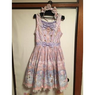 アンジェリックプリティー(Angelic Pretty)のAngelic PrettyFantasticCarnivalジャンパースカート(ひざ丈ワンピース)