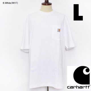 カーハート(carhartt)のカーハート  Tシャツ 白 L(Tシャツ/カットソー(半袖/袖なし))