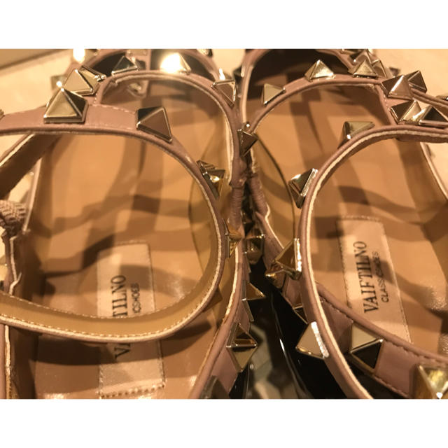 UNITED ARROWS(ユナイテッドアローズ)のVALENTINO風 ロックスタッズパンプス36 レディースの靴/シューズ(サンダル)の商品写真