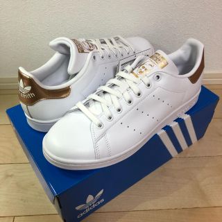 アディダス(adidas)のadidas スタンスミス ゴールド 新品 27cm(スニーカー)