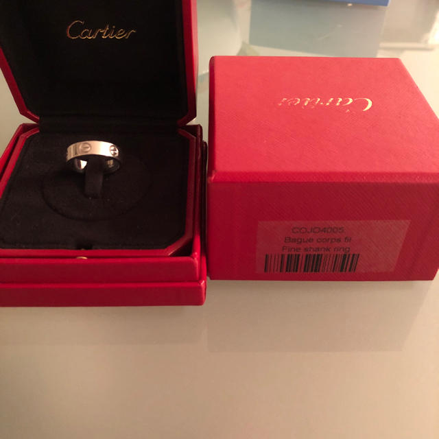 Cartier(カルティエ)のカルティエ リング プラチナ メンズのアクセサリー(リング(指輪))の商品写真