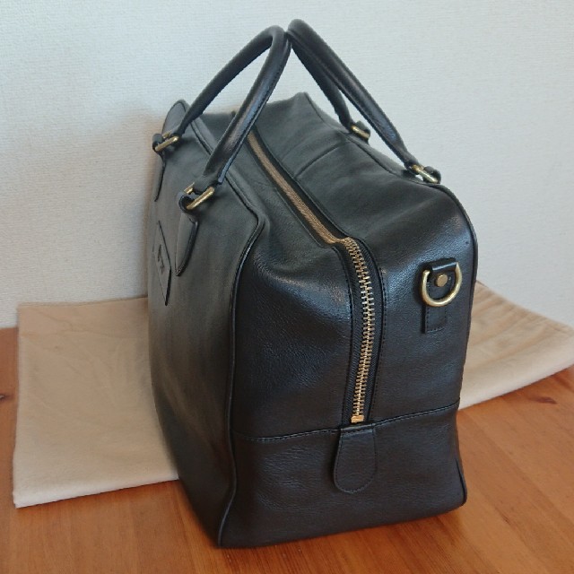 GANZO - 美品中古 ガンゾ GANZO ボストンバッグ 7QS-H 黒 GANZO - 美品中古 ガンゾ GANZO ボストンバッグ 7QS-H 黒