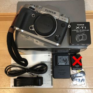 フジフイルム(富士フイルム)の⭐︎ワンオーナー⭐︎ 富士フイルム X-T1 グラファイトシルバー Wi-Fi(ミラーレス一眼)