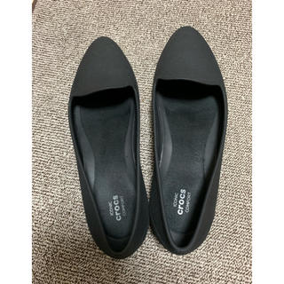 クロックス(crocs)のクロックス  24cm フラット シューズ(ハイヒール/パンプス)