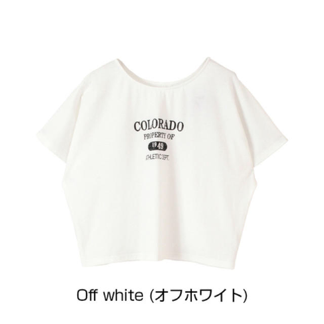 titivate(ティティベイト)のtitivate  ロゴプリントTシャツ Mサイズ オフホワイト メンズのトップス(Tシャツ/カットソー(半袖/袖なし))の商品写真