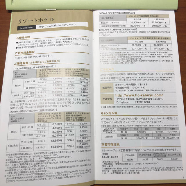 最新★東急ハーヴェスト 東急不動産 宿泊 株主優待 割引券 1枚 ハーベストの通販 by ポチs shop｜ラクマ