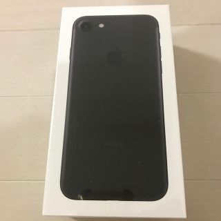 アイフォーン(iPhone)の新品未開封 iPhone7 32GB 黒 ブラック  3/5(スマートフォン本体)